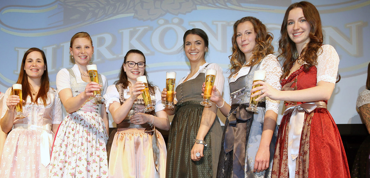 V.l.n.r.: Amanda Gary, Anna Bader, Leonie Höld, Anna-Lina Castigliana, Sarah Jäger und Katharina Sophia Schweiger. Foto: Bayerischer Brauerbund e. V.